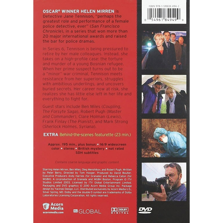 Prime Suspect: Series Two Episodes on One DVD Region (US
