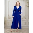 thumbnail image 2 of Womens Long Sleeve Maxi Dress, 2 of 10