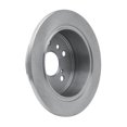 thumbnail image 2 of KarParts360 For Toyota Solara 2004 05 06 07 2008 Brake Rotor Rear | Cast Iron | Solid | 62 Millimeters/2.44 Inches Center Hole Diameter | 10.5 Millimeters/0.41 Inches Discard Thickness | 5 Lug Hole, 2 of 4