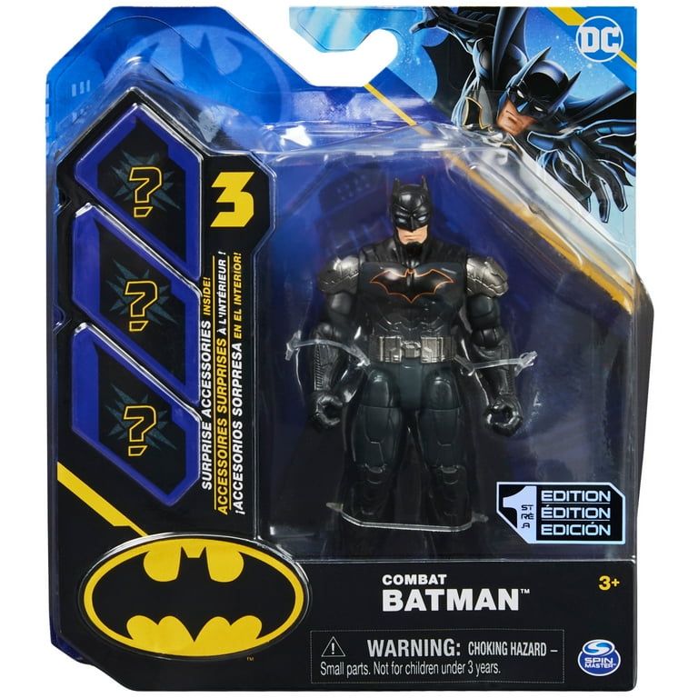 DC Comics, 4-inch Combat Batman Action Figure - Walmart.com