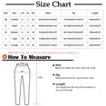 thumbnail image 3 of Idoravan Women's Plus Size Pants Womens Casual Ladies Sexy Mesh Sheer Solid Color Elastic Flared Pants, 3 of 7
