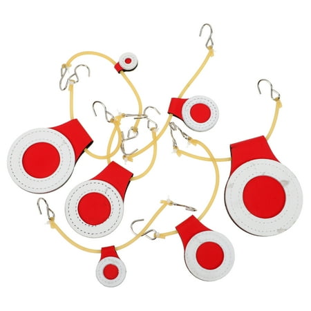 7 Pcs Shooting Practice Target Train Targets Creative Air Outdoor Hanging Game Multi-purpose Slingshot Tree Mounted