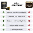 thumbnail image 6 of CoreTribe Himalayan Shilajit Resin with 85+ Trace Minerals and 80% Fulvic Acid, 30g, 6 of 10