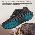 thumbnail image 2 of OrthoComfoot Men's Orthopedic Waterproof Trail Running Shoes – Arch Support, Orthotic Comfort, Hiking Sport Gym Sneakers, 2 of 9