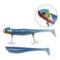 thumbnail image 4 of Pez de simulación creativo azul, anzuelos biónicos, aparejos de pesca, 4 of 5