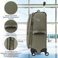 thumbnail image 3 of Travelpro Maxlite 5 Softside Expandable Spinner Wheel Luggage, Slate Green, Carry-On 21-Inch, 3 of 5