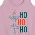 thumbnail image 3 of Disney Winnie The Pooh - Tigger Christmas Ho Ho Ho - Women's Racerback Tank Top, 3 of 5