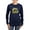 Navy, variant on CafePress - G.I. Joe YO Joe Women's Long Sleeve Dark T Shirt - Women's Long Sleeve Graphic Tee Casual Fit