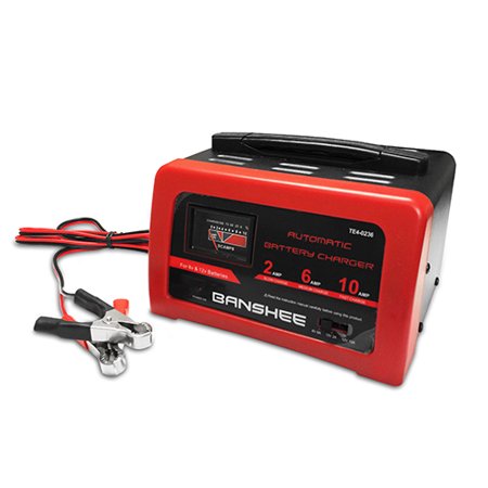 10/6/2 Amp 12 Volt Battery Charger &amp; Engine Starter Car 