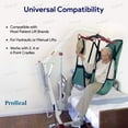 thumbnail image 5 of ProHeal Padded Lift U Sling with Head Support Small 33.5" x 16" Polyester Divided Leg Slings for Patient Lifts, 5 of 8