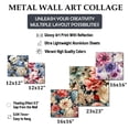thumbnail image 4 of Designart "Whispering Blue Vintage Florals II" Floral Wall Art Set Of 5 - Blue Cottage Wall Living Room Decor Set, 4 of 6