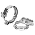 thumbnail image 4 of Stainless Steel V-Band Clamp for 2.5in Exhaust - Durable and Reliable Sealing, 4 of 15