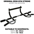 thumbnail image 4 of Iron Gym Barre de Traction Extrême pour Porte Barre de Traction pour le Menton pour l'Entrée, Barre de Traction Multiprise pour l'Exercice et la Mise en Forme Barre de Push-Up pour l'Entrée Barre de Menton, Entraîneur de Gym à Domicile pour Tout le Corps, 4 of 8