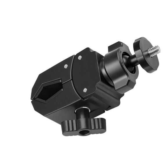 Multiple Function Stand Link Grasp Turn Sphere Head Accommodates Digital Camcorders Lighting Equipment