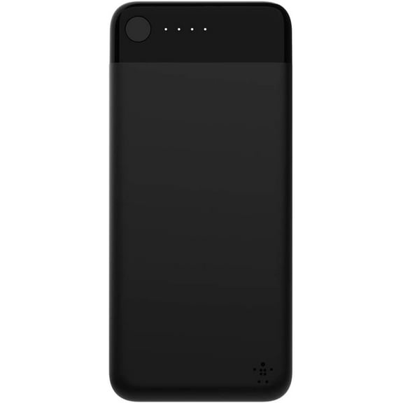 Restored Belkin Boost Charge Power Bank 10K with Lightning Connector - Black (Refurbished)