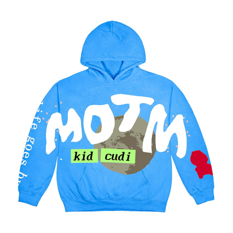 Kid Cudi Merch Hoodies New Logo Women/Men Winter Sweatshirt CPFM FOR MOTM  III LIFE GOES LongSleeve