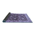 thumbnail image 2 of Ahgly Company Indoor Rectangle Oriental Blue Traditional Area Rugs, 7' x 9', 2 of 4