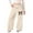 j84-Beige, variant on Girls Casual Jogger Pants Leopard Bow Printed Drawstring Waist Baggy Wide Leg Sweatpants Kids Comfortable Breathable Trousers,8-9 Years