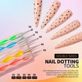 thumbnail image 4 of 15 * Nail Brush 5 * Double-head Color Pointing Tool 1 * Nail Art Stand (including 10 board-shaped brackets) 2 * Base 1 * Tape 1 * Tweezers-As Shown, 4 of 6