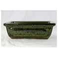 thumbnail image 5 of 8" Moss Green Rectangular Planter Pot with Tray, Rocks & Mesh - Cactus Succulent Pots Indoor Outdoor, 5 of 9