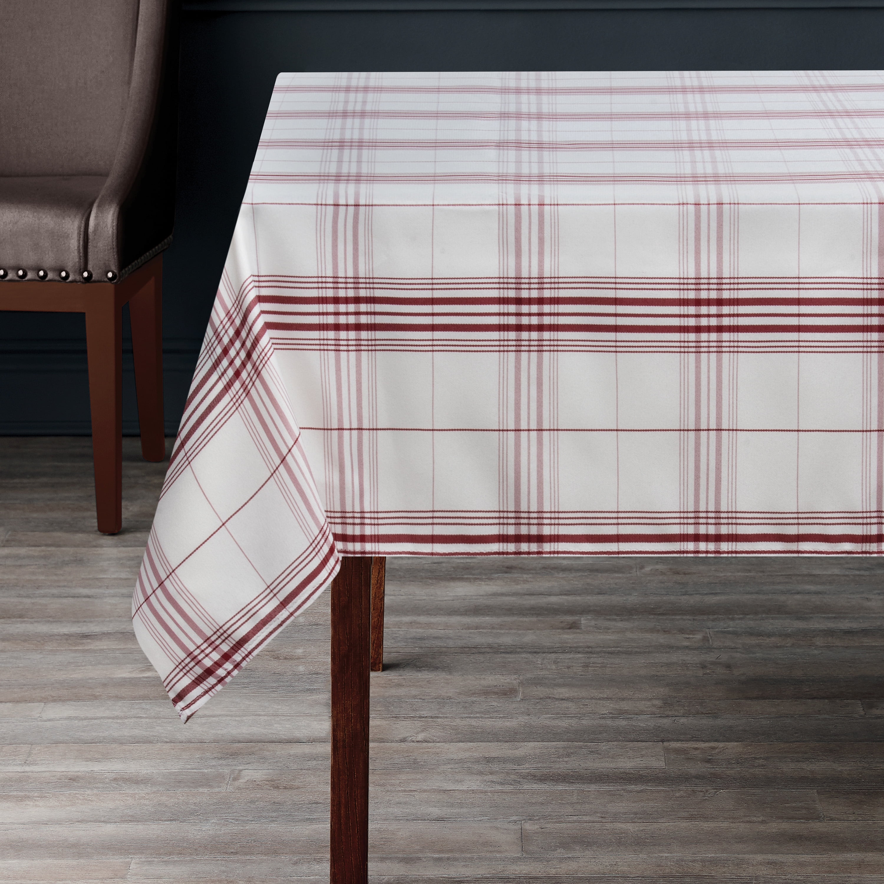Holiday Time Plaid tablecloth 60x102