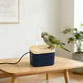 thumbnail image 3 of Automatic Bird Shower Bath USB Rechargeable & Quiet Circulating For Cage Detachable Bird Bath Tub For Lovebird Quiet Detachable Cage Bath Tub For Small To Medium Birds, 3 of 5