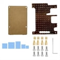 thumbnail image 1 of Estuche Protector de Disipador de de Cobre Puro para 3B Carcasa Protectora de Refrigeración Pasiva Carcasa de Metal para RPi 3B, 1 of 6