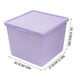 thumbnail image 3 of Organizadores de armario y almacenamiento, Organización y almacenamiento, Contenedores de almacenamiento, Contenedor de almacenamiento grande de plástico apilable con tapa cajas de almacenamiento, 3 of 9