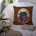 thumbnail image 3 of Carolines Treasures SS8899PW1414 French Bulldog Fabric Decorative Pillow, 14Hx14W, multicolor, 3 of 4