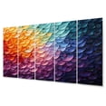 thumbnail image 2 of Designart "Harmonic Fusion Hardedge Art painting I" Modern Art Living Room Set, 2 of 5