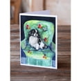 thumbnail image 2 of Japanese Chin in Momma's Chair Greeting Cards and Envelopes Pack of 8, 2 of 2