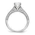 thumbnail image 2 of 925 Sterling Silver Cubic Zirconia Cz 2 Piece Wedding Set Ring, 2 of 7