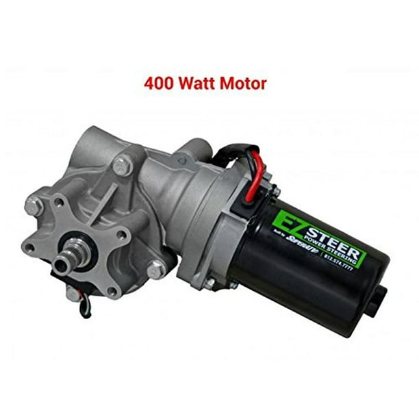 SuperATV UTV EZSTEER Universal Power Steering Kit (400 Watt)Use with Mini Sprints, Buggys
