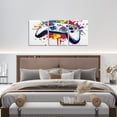 thumbnail image 2 of Erosebridal Gamer 3 Piece Canvas Wall Art for Living Room Bedroom 12"x16"x3pcs Gaming Office Wall Decorations Artwork Posters Modern Game Console Controller Bathroom Decor Off White, 2 of 5