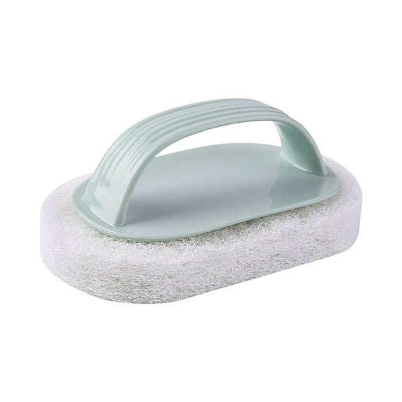 Moocorvic Grill Cleaning Brush - BBQ Cleaner Griddle Scrubber Scouring Pad & Handle, Griddle Cleaning Brush for Charcoal, Gas Grills,Oven,Stovetop