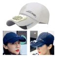 thumbnail image 4 of Baohd Outdoor Cooling Fan Hat Breathable Baseball Cap for Sun Protection Outdoor Camping Beige Style A 1Set, 4 of 6