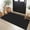 Black/Grey-2' x 4' (Runner), variant on Orange/Tan/Brown 2' x 6' (Set) Area Rug Runner Set Indoor Floor Carpet