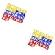 thumbnail image 2 of Seitruly Plantillas para pintar alfabeto niños herramientas de pintura multiusos suministros de aprendizaje reutilizables Scrapbooking escuela enseñanza tipo 3 2piezas, 2 of 6