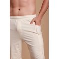 thumbnail image 3 of Cottonique Men's Elasticized Lounge Shorts with Drawstring ( Size: 2XL | Color: Natural ), 3 of 4