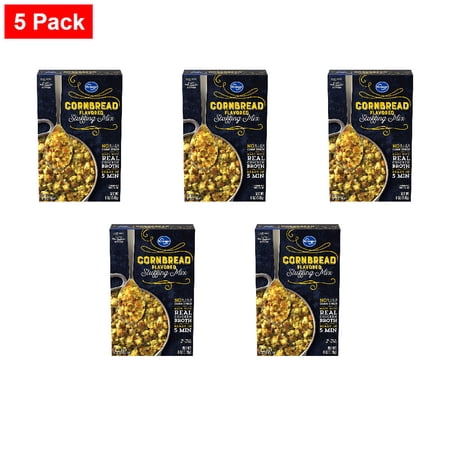 Kroger Cornbread Flavored Stuffing Mix 6 oz - 5 Pack