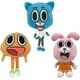 thumbnail image 3 of Juguetes de peluche, juguetes de peluche de chicle de dibujos animados de 98 pulgadas, animales de peluche suaves, regalos de cumpleaños para niños (3 piezas) - 25 cm, 3 of 5