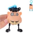thumbnail image 1 of Juguete antiestrés para arrancar el pelo, juguete Mr Plucky, juguete para hacer estallar espinillas, juguetes para aliviar el estrés, lindo llavero, llavero de mochila, para una adicción a picar y no, 1 of 7