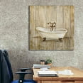 thumbnail image 6 of Epic Graffiti 'Cottage Bathroom I' by Silvia Vassileva, Canvas Wall Art, 37"x37", 6 of 8