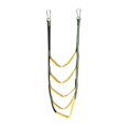 thumbnail image 1 of Folding Boat Ladder Portable Yacht Side Ladder Rope Ladder Soft Boarding Ladder, 1 of 5