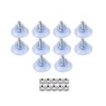 thumbnail image 1 of 10 Pcs Rubber Strong Suction Cup Replacements for Glass Table Tops with M6 Screw, 1 of 8