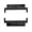 Black, variant on Nieyigj Metal Watch Band Adapter 20mm To 22mm Strap Connection Adapter with Spring Bars for Smartwatches (Silver)