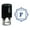 Blue, variant on Printtoo Square Swirl Border Alphabet F Monogram Initial Self Inking Rubber Stamp Office Stationary