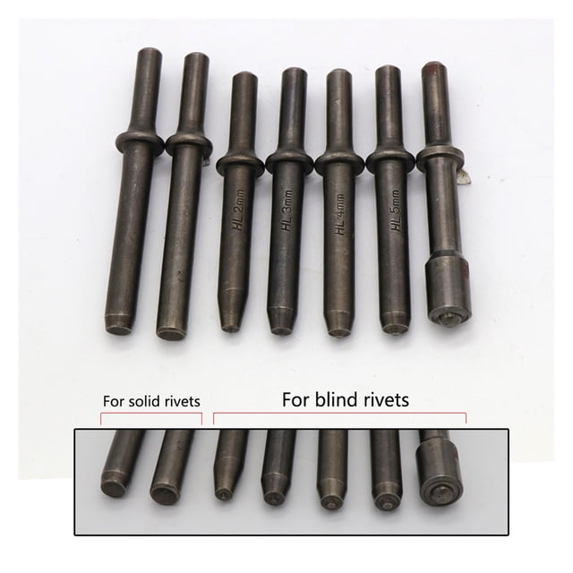 120mm Air Hammer Professional Handheld Pistol Gas Shovels Small Rust Remover Pneumatic Tools With 4 Chisels Set ,Maximum Power