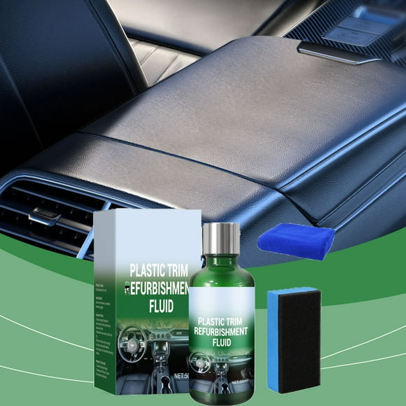 Fiudx Limpiador y Abrillantador para Interiores de Coche, Elimina Manchas y Mantiene El Salpicadero, Acabado Brillante, Multifunción, Fácil Aplicación, 50 Ml, para Uso Profesional y En El Hogar.