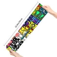 thumbnail image 4 of Saiise Geometry Dash Funny Socks Men Women Boys Kids Adults Novelty Graphic 20in stockings Crazy Design Casual Dress Socks for Sports,Running,Travel, 4 of 6